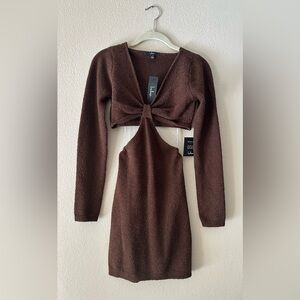 New Espresso Sweater Dress